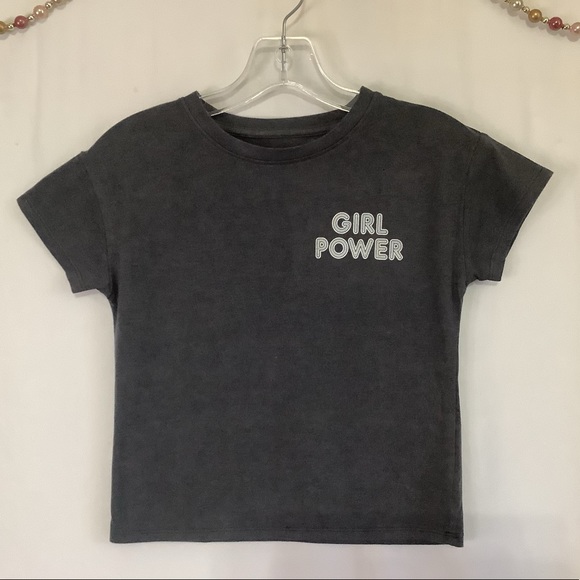 NWT More Than Magic Grey Girl Power Tee M (7/8) - Picture 9 of 9
